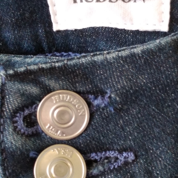 HUDSON COLLIN MIDRISE BOOT CUT JEANS WITH FLAP POCKETS, NWOT - Picture 6 of 10